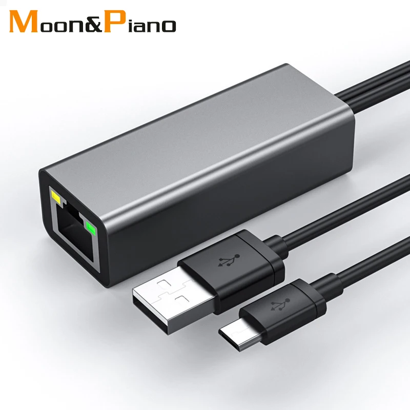 Адаптер Ethernet с Micro USB 10/100 на RJ45 2 0 Мбит/с | Электроника