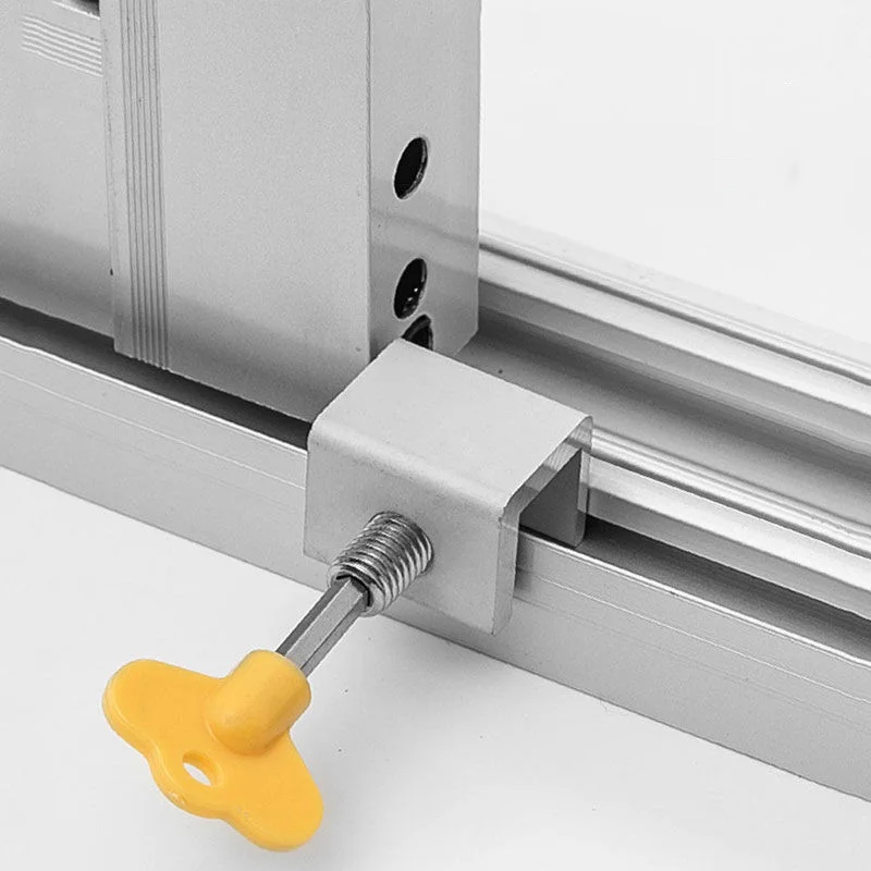 

Child Window Security Lock Punch-free Aluminum Alloy Window Sliding Doors Locks Baby Kids Safety Anti-theft Protection Lock