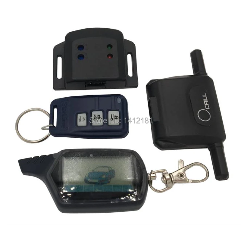 Пульт дистанционного управления с ЖК дисплеем и антенной B9 двухсторонний запуск