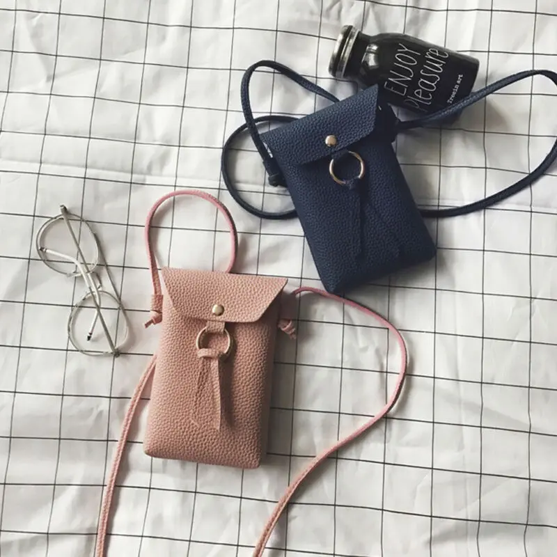 

Women Cell Phone Pouch Mini Shoulder Bags Purse Crossbody Messenger Mobile Bag