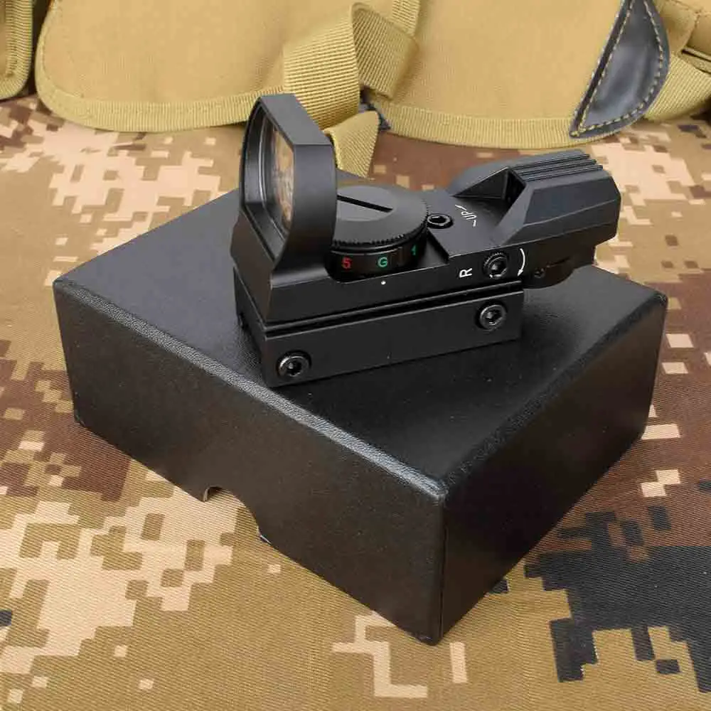 1x33 голографический боевой прицел с 4 Сетками красный/зеленый точечный для