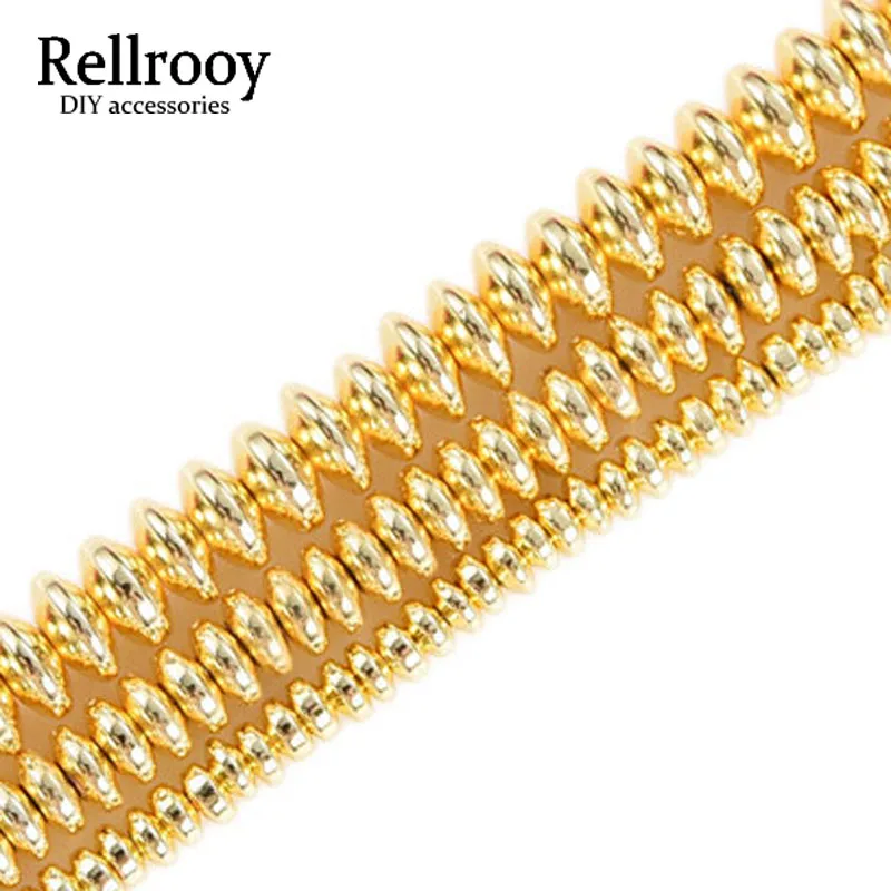 Бусины разделители из гематита для изготовления ювелирных изделий 4 6 8 мм размер