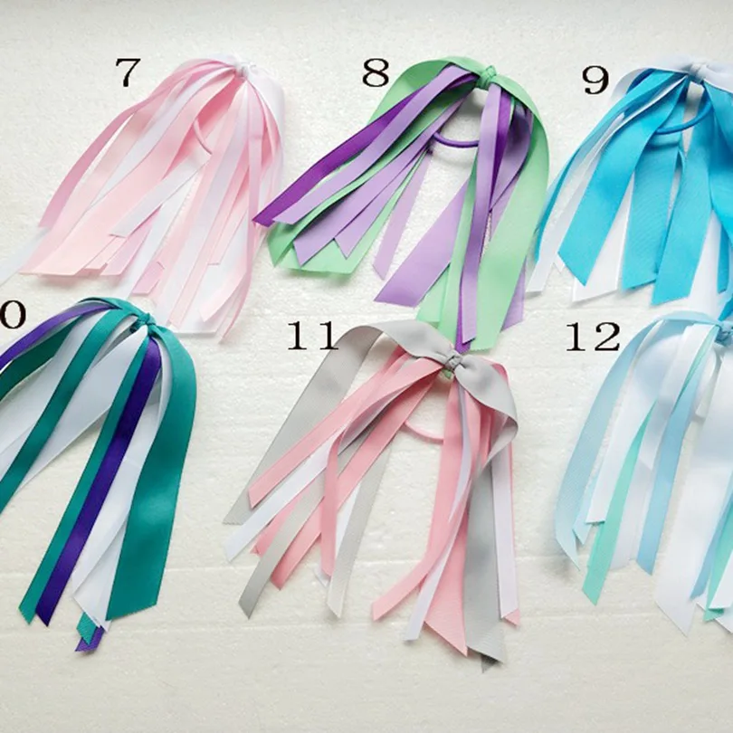 Резинки для волос девочек аксессуары лента с кисточками стреймер держатель