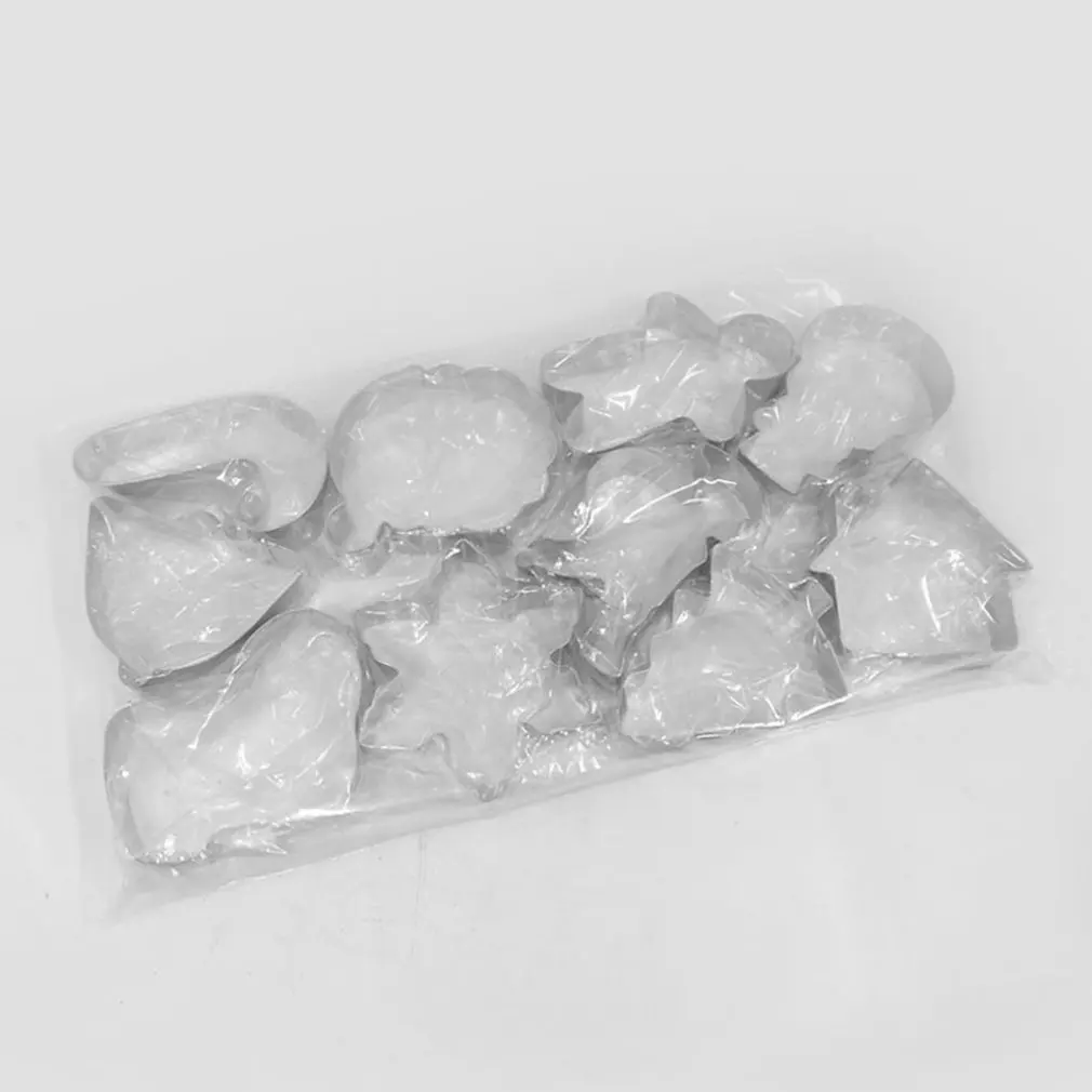 10 шт. Рождественская форма для печенья из нержавеющей стали|Принадлежности