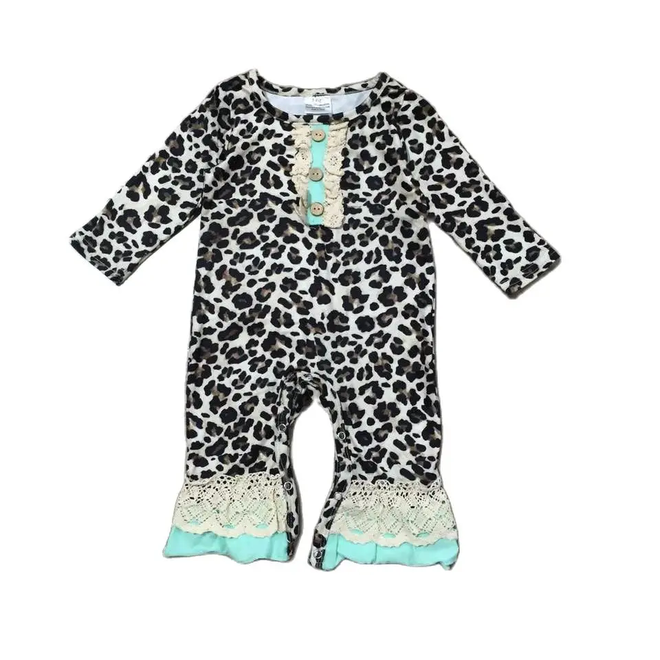 Комбинезон с оборками для девочек длинным рукавом | Мать и ребенок