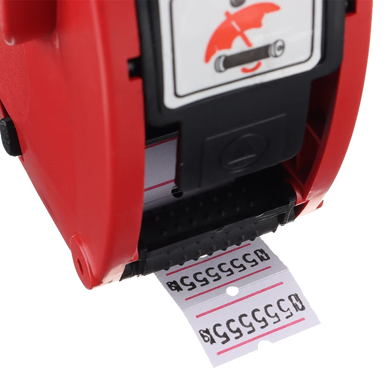 Ручной пластиковый маркировочный пистолет 8 знаков маркировочная машина с 4000