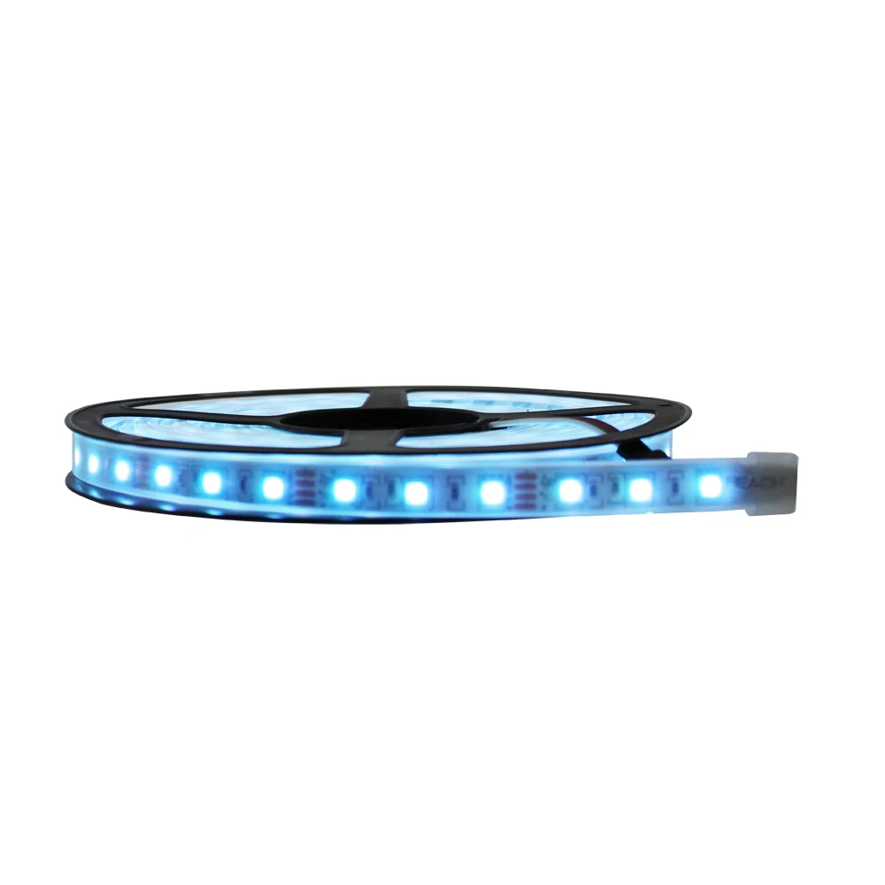 Водонепроницаемая IP67 IP68 5050 RGB Светодиодная лента 12 в 60 светодиодов/м