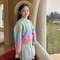 girls sweater kids coat outwear 2021 lovely thicken warm winter autumn knitting tops cotton%c2%a0teenager pullover childrens clothin