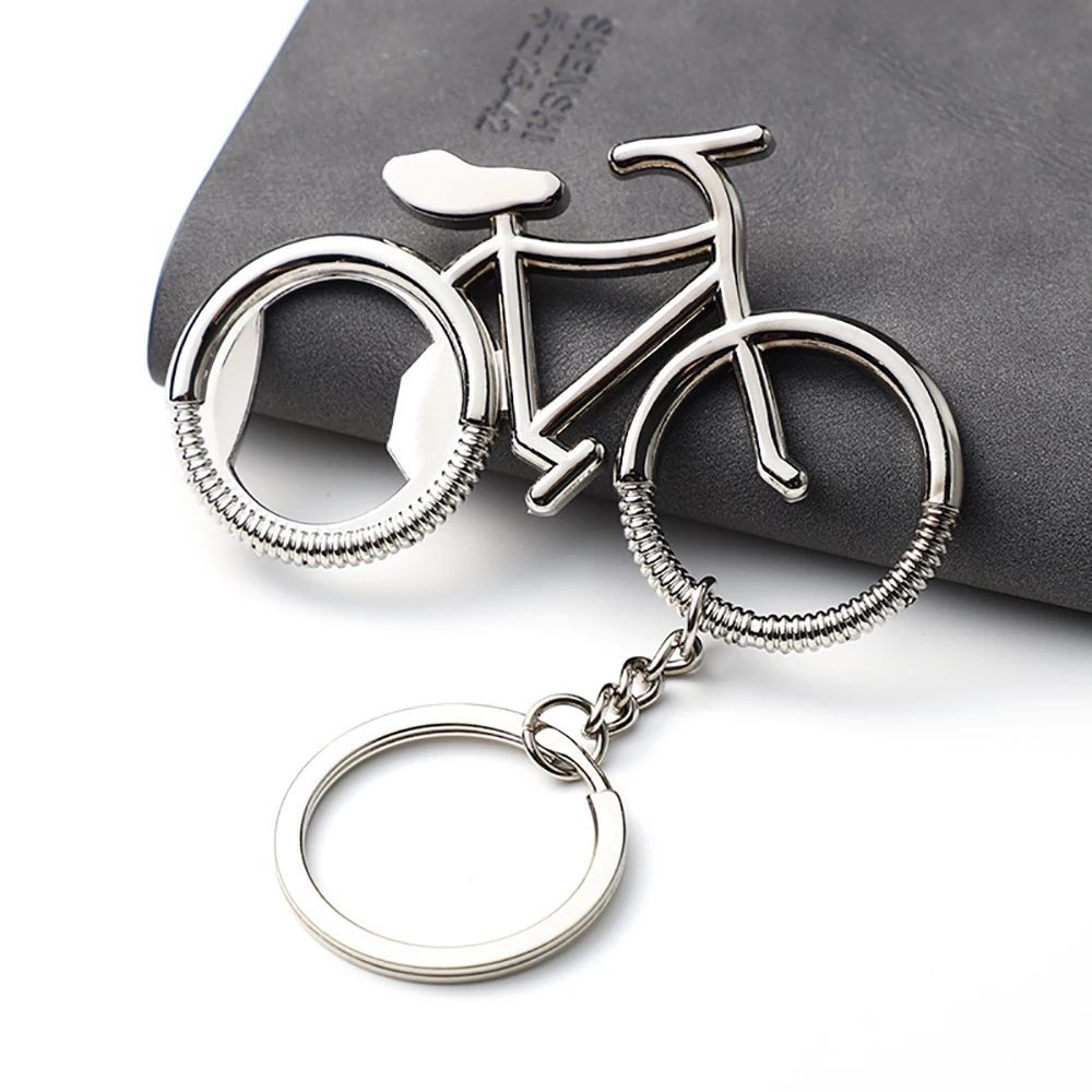 

1 pc Metal Beer Bicycle Key Rings Opener Retro Bike Keychain For Women Man Bag Pendant Creative Jewelry Gift For Cycling