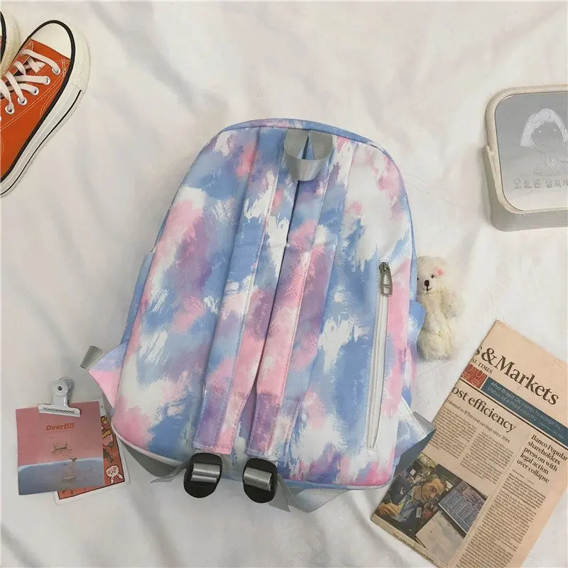 

Women Cool Preppy Style Multicolor Convenient Leather Backpacks 2020 Fashion Female Lady Back Pack For School Teenagers Girls