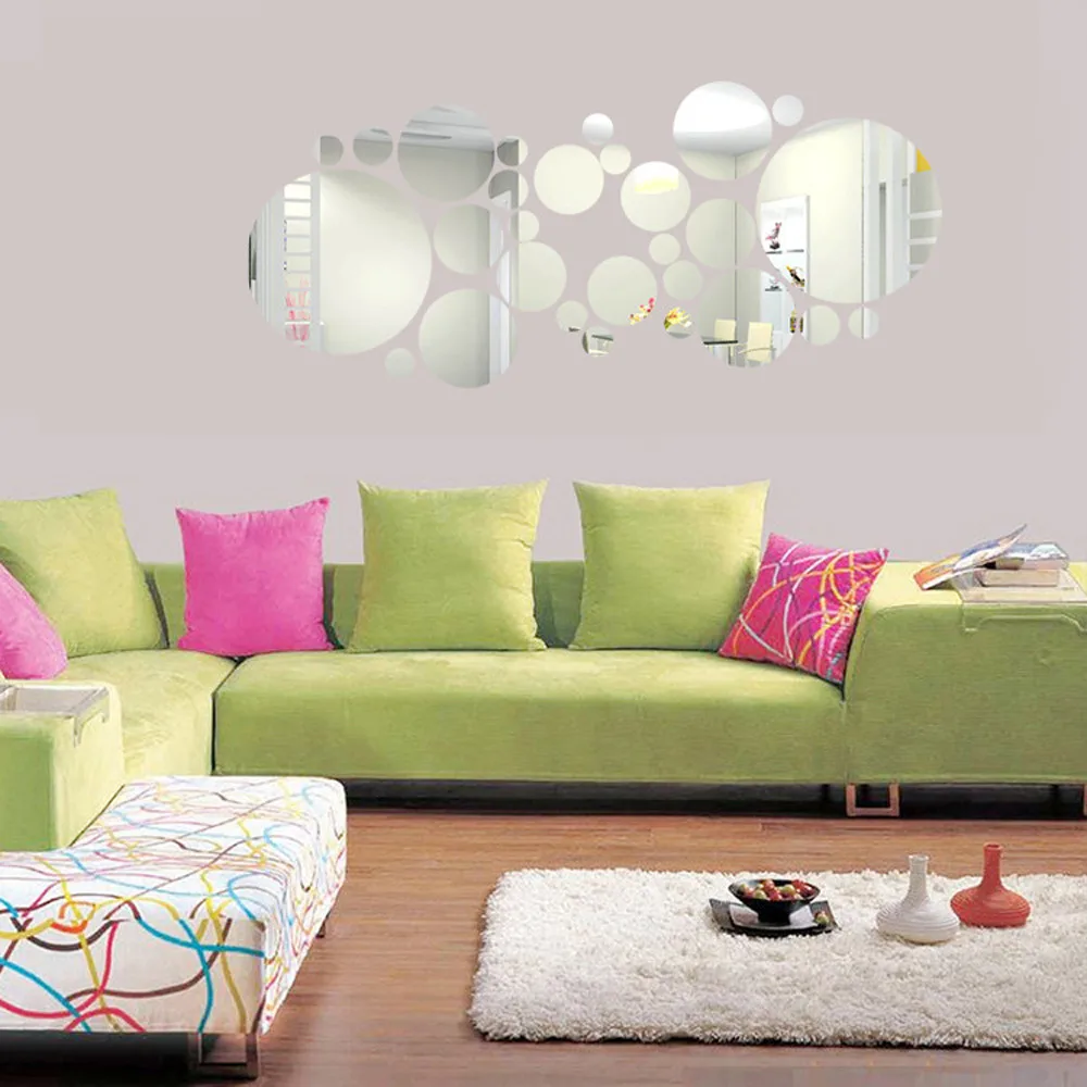 Настенная Наклейка на заднюю стену съемный акриловый домашний декор