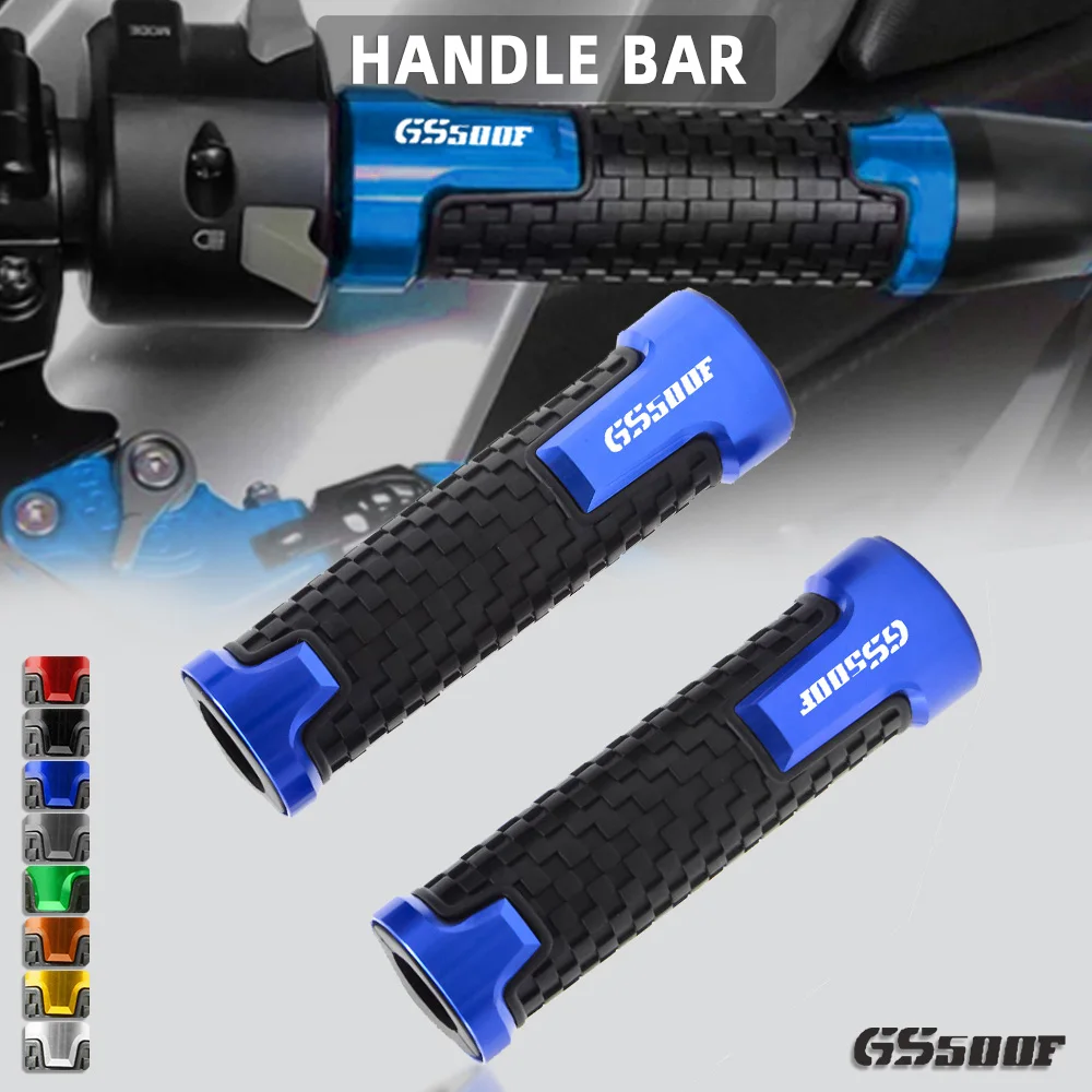 

Motorcycle Accessories Handlebar Grip Motorbike Handle Hand Grips for SUZUKI GS500F 2005 2006 2007 2008 2009 2010 2011 2012 2013