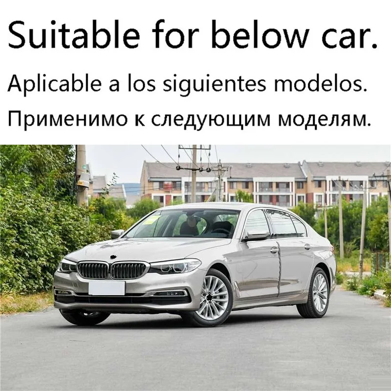 Автомобильный декоративный бампер на заднее стекло хром украшение для