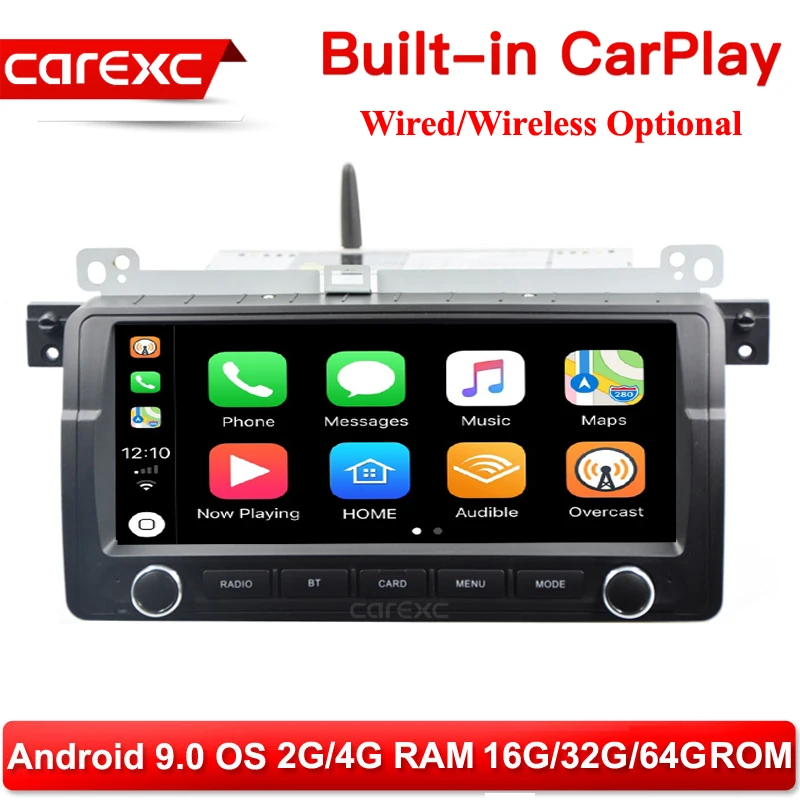 Автомагнитола 1 Din Android 9 0 для BMW E46 M3 Rover 75 купе 318/320/325/330/335MGZT головное устройство с GPS