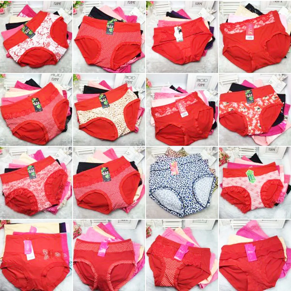 Женское нижнее белье из хлопка с принтом размеры до 04|Женские трусики| |