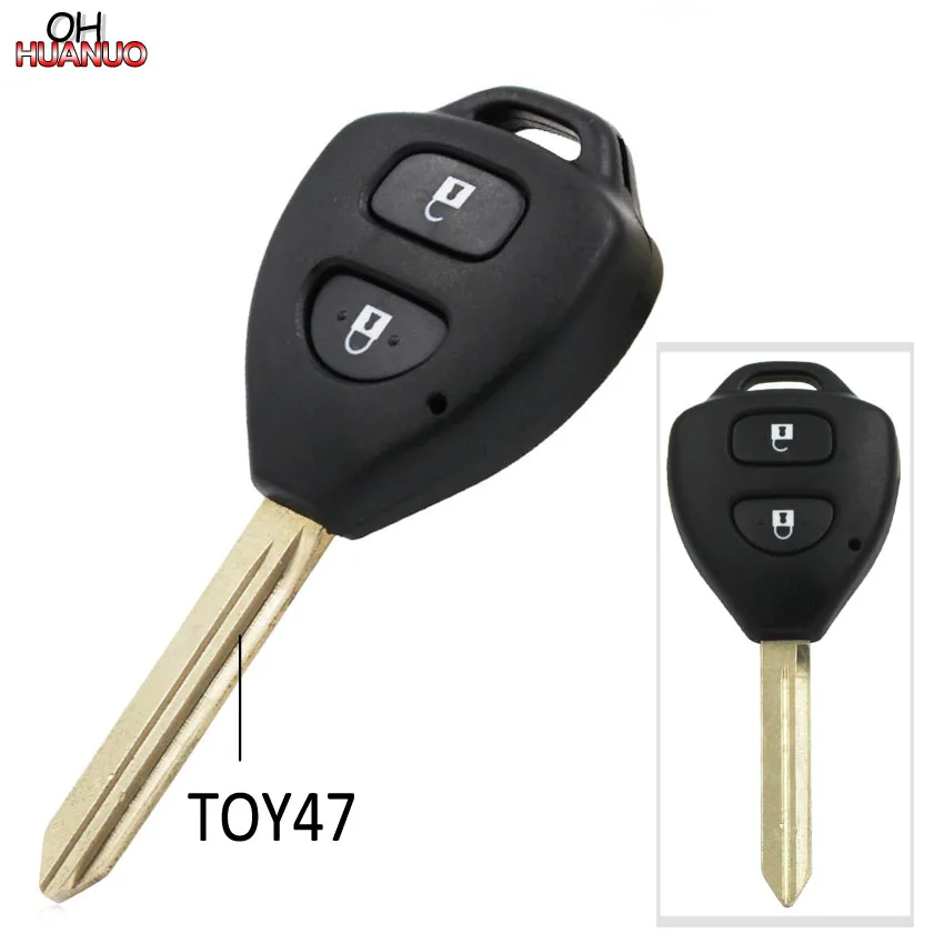 Новинка Сменный Чехол для ключа с 2 кнопками и дистанционным управлением чехол
