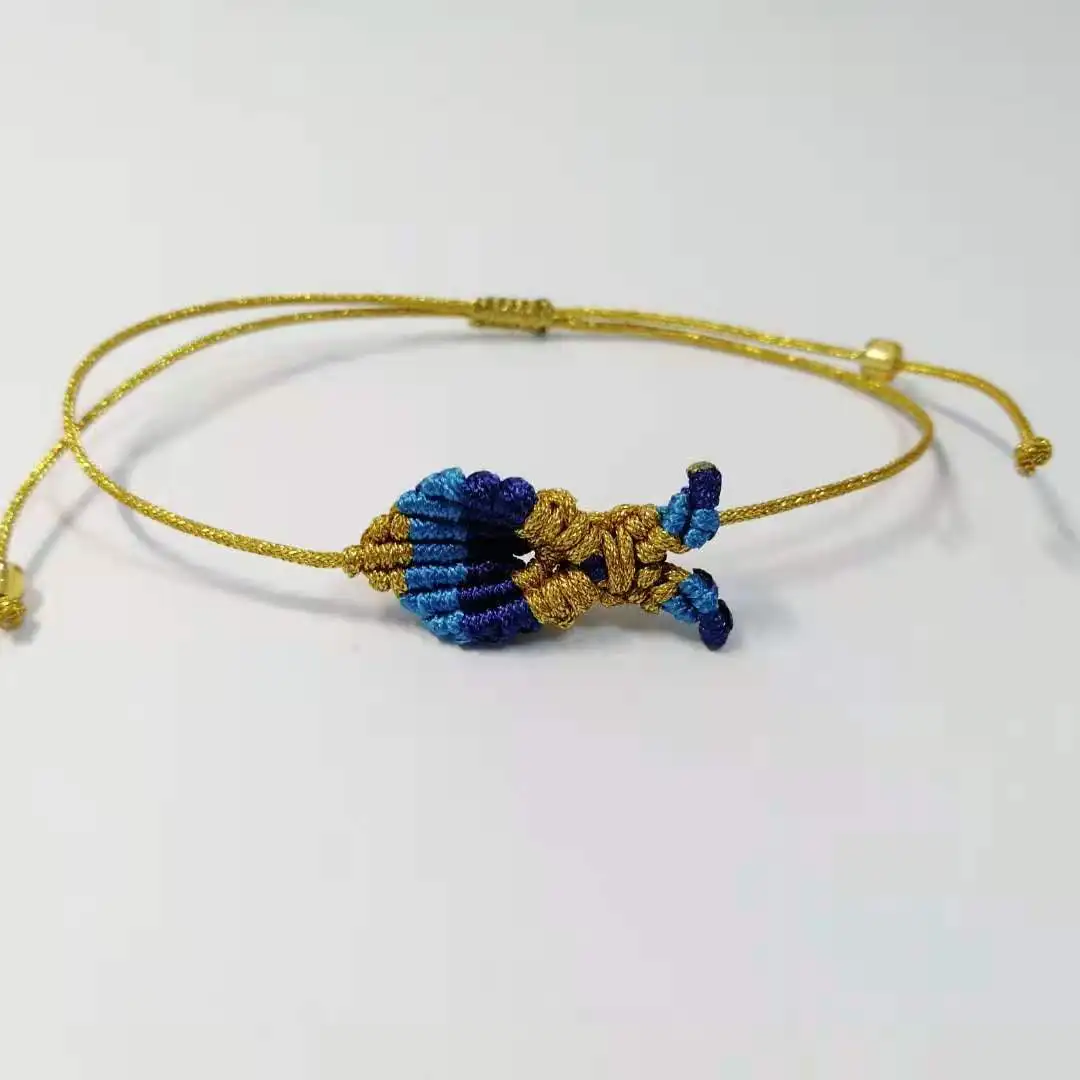 

11colors Summer Women Cute Rainbow Tropical Fish Braided Ladies Bracelet Lucky Rope Handmade Jewelery Boho Friendship Gift