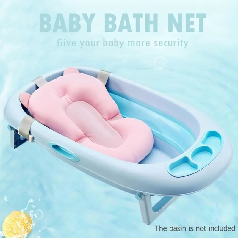 Портативная воздушная подушка для детского душа кровать младенцев Коврик ванны