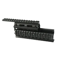 tactical quad rail system handguard for ak47 parts picatinny weaver aluminum rail scope mount hunting accessories