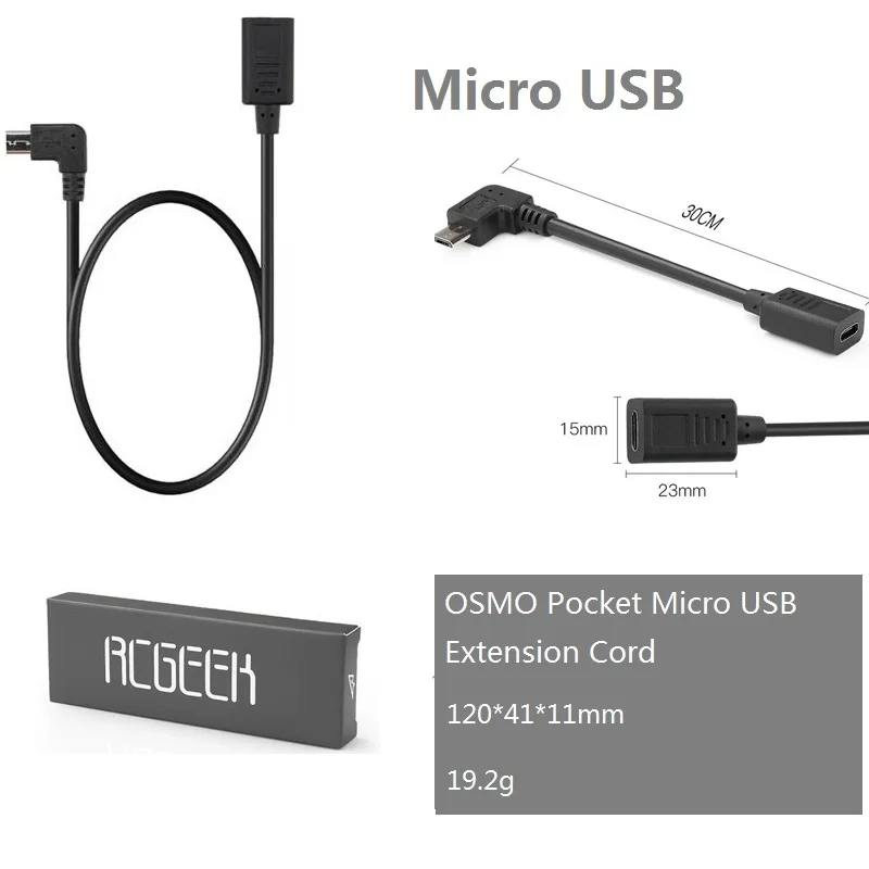 1 м OTG кабель гибкий удлинитель адаптер для передачи данных iOS Micro USB Type C