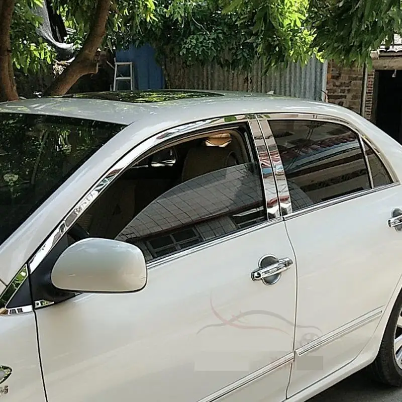 Наклейка Автомобильные аксессуары внешний оконный корпус 2004 2005 2006 2007 2008 2009 2010 2011