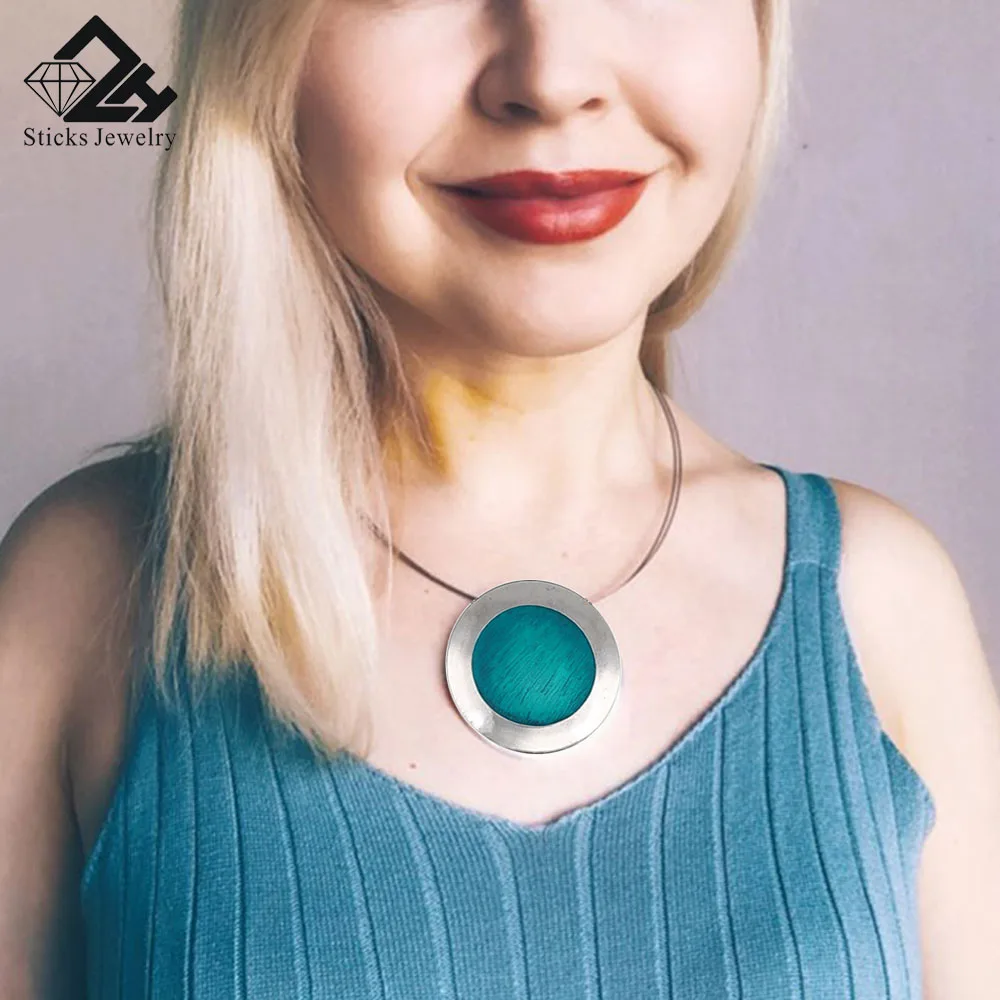 Высокое качество модные ожерелья синий кофе серый Эмаль Подвески|enamel pendant|f