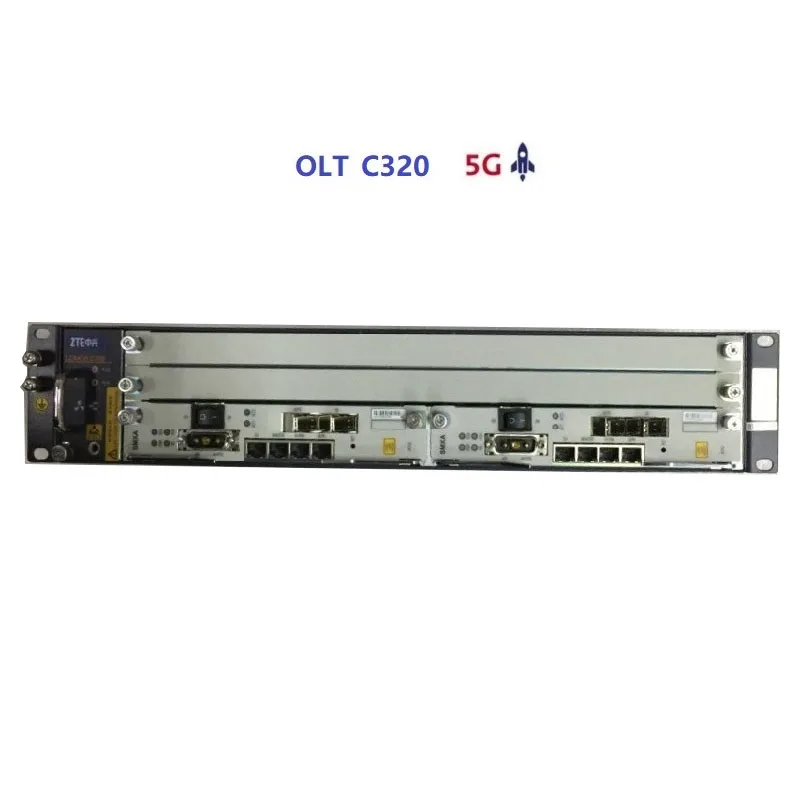 Оригинальный ZTE ZXA10 C320 OLT 1GE SMXA карта * 1 шт. с картой PRAM блок питания переменного и