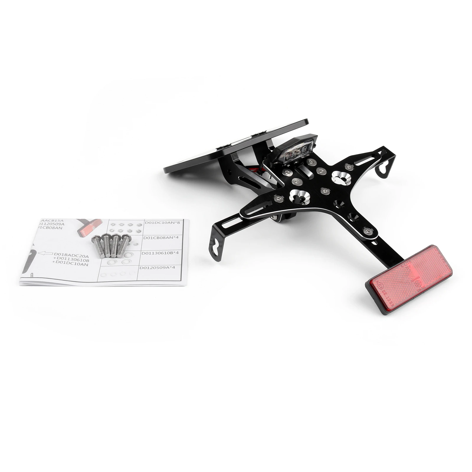 Artudatech для Yamaha R25/R3 MT 03 2015 2016 Устранитель номерного знака кронштейн заднего крыла