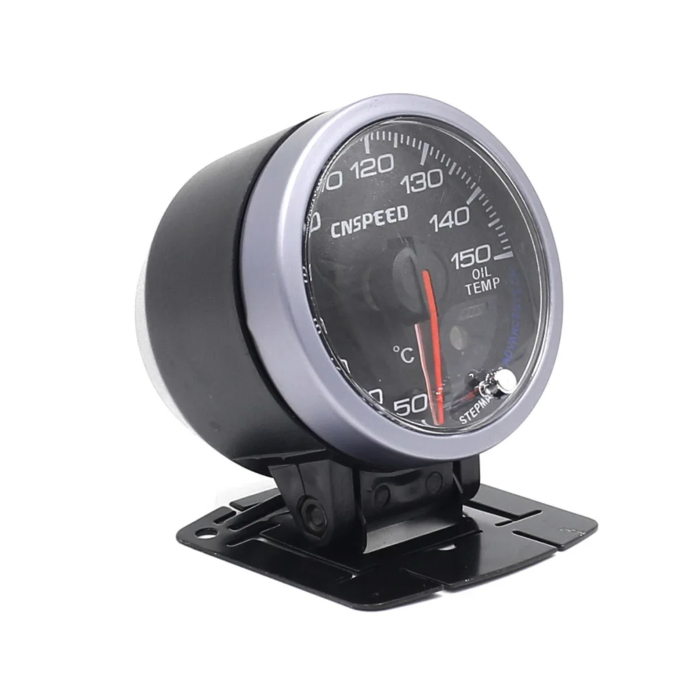 CNSPEED 60 мм автоматический датчик температуры масла 50-150C светодиодный светильник с пиковой функцией датчик температуры масла автомобильный измеритель с датчиком