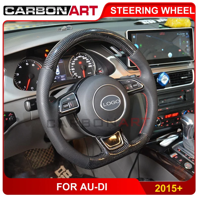 A5 автомобильный Стайлинг, руль из углеродного волокна для Audi A3 A4 A5 A6 A7, запчасти для авто A8, внутренний 2012 A3