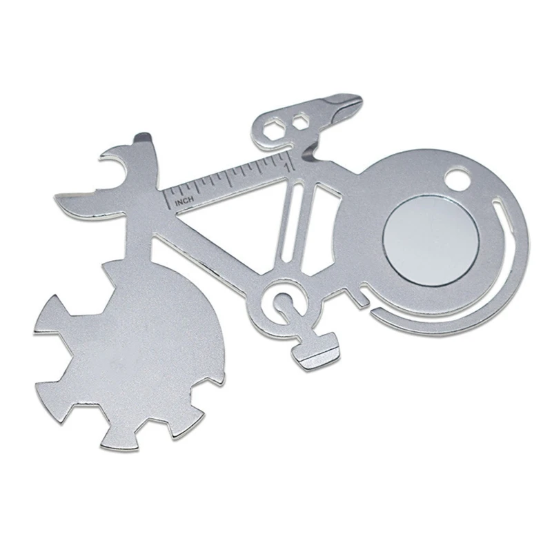 

Portable Bicycle Tools Card Stainless Steel Bike Tool Hook Knife Multifunctional Outdoor Riding Survival Equipment