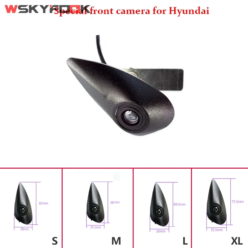 Ночное видение 600L CCD Автомобильная эмблема Переднего Вида Автомобиля Логотип