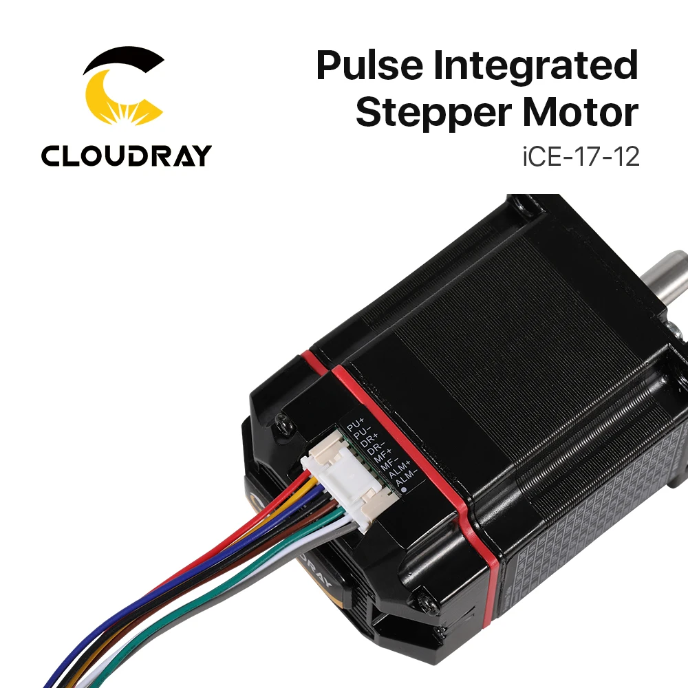Интегрированный замкнутый драйвер двигателя Cloudray Nema 23 2-фазный двигатель 3000 Нм 4 а
