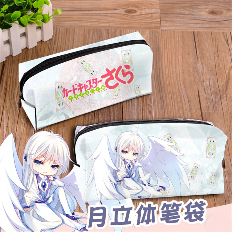 Чехол для карандашей с принтом японского аниме 1 шт. |