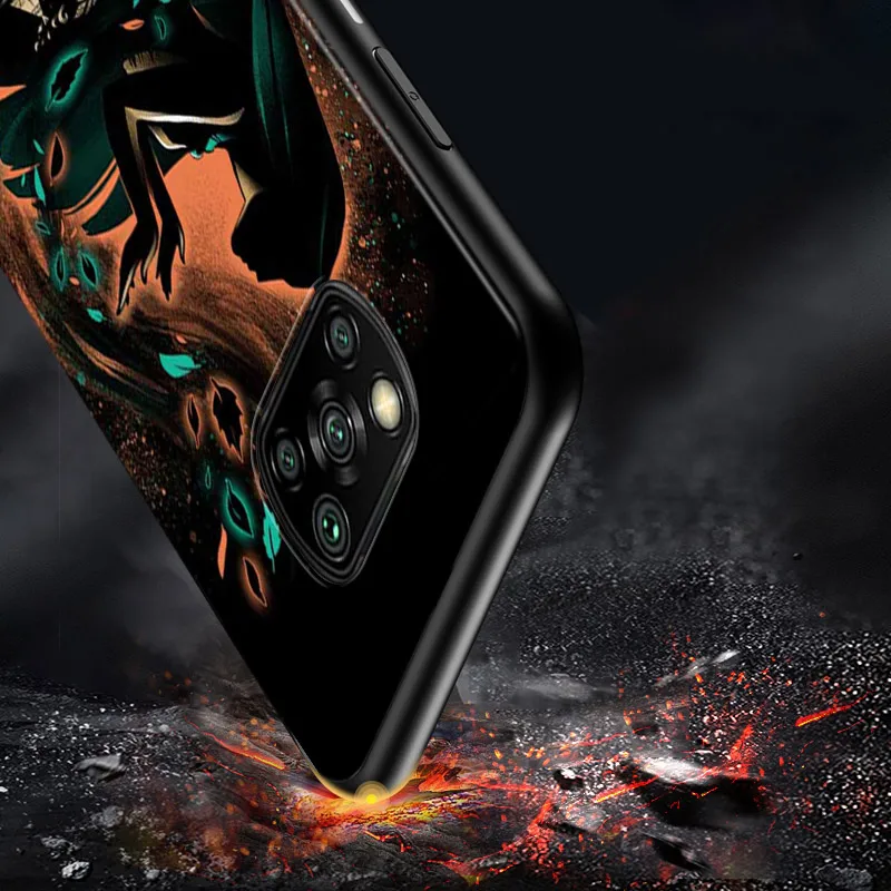 Villain Disney Princess For Xiaomi Poco M4 X4 X3 F3 GT NFC M3 C3 M2 F2 F1 X2 Pro Silicone Black Phone Case Fundas Coque Capa