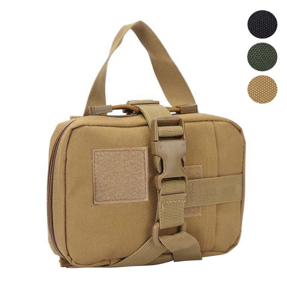 Тактическая сумка первой помощи медицинская MOLLE EDC военная аварийная поясная для