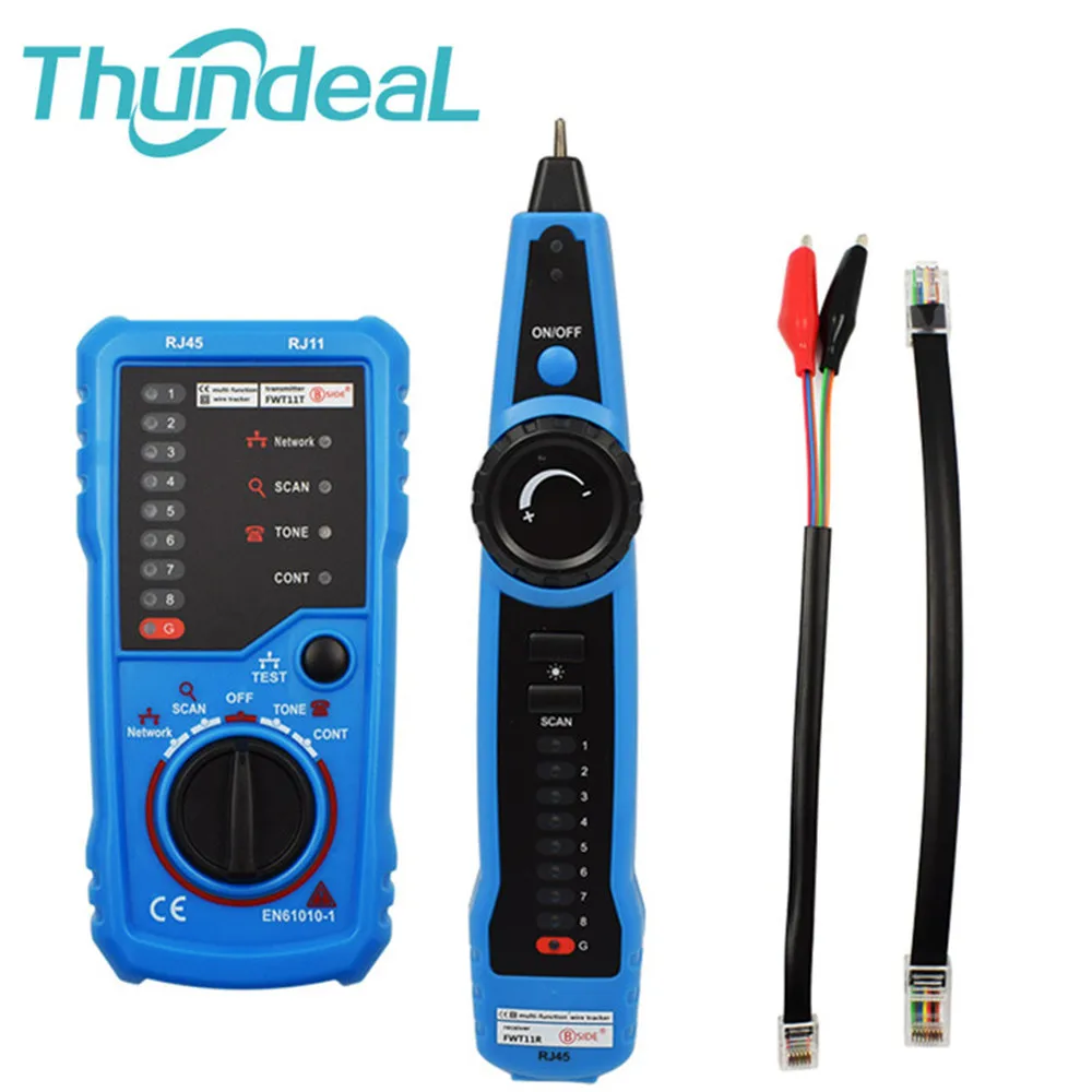 Cabo de Rede Lan Cat5 Cat6 Rj11 Rj45 Detector para Fio do Telefone Rastreador de Cabo de Rede Lan Localizador de Linha Ethernet Ferramentas de rede