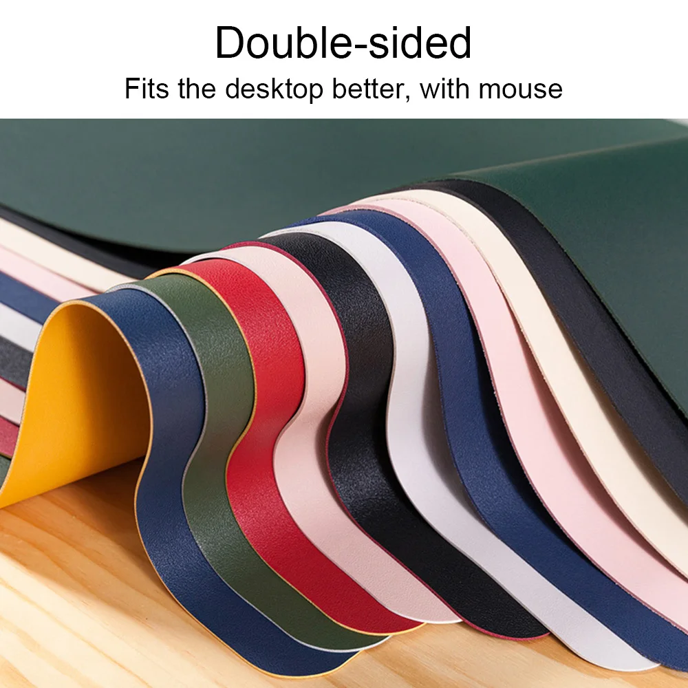 Большой коврик для мыши длинный Коврик компьютерной игровой большой кожаный