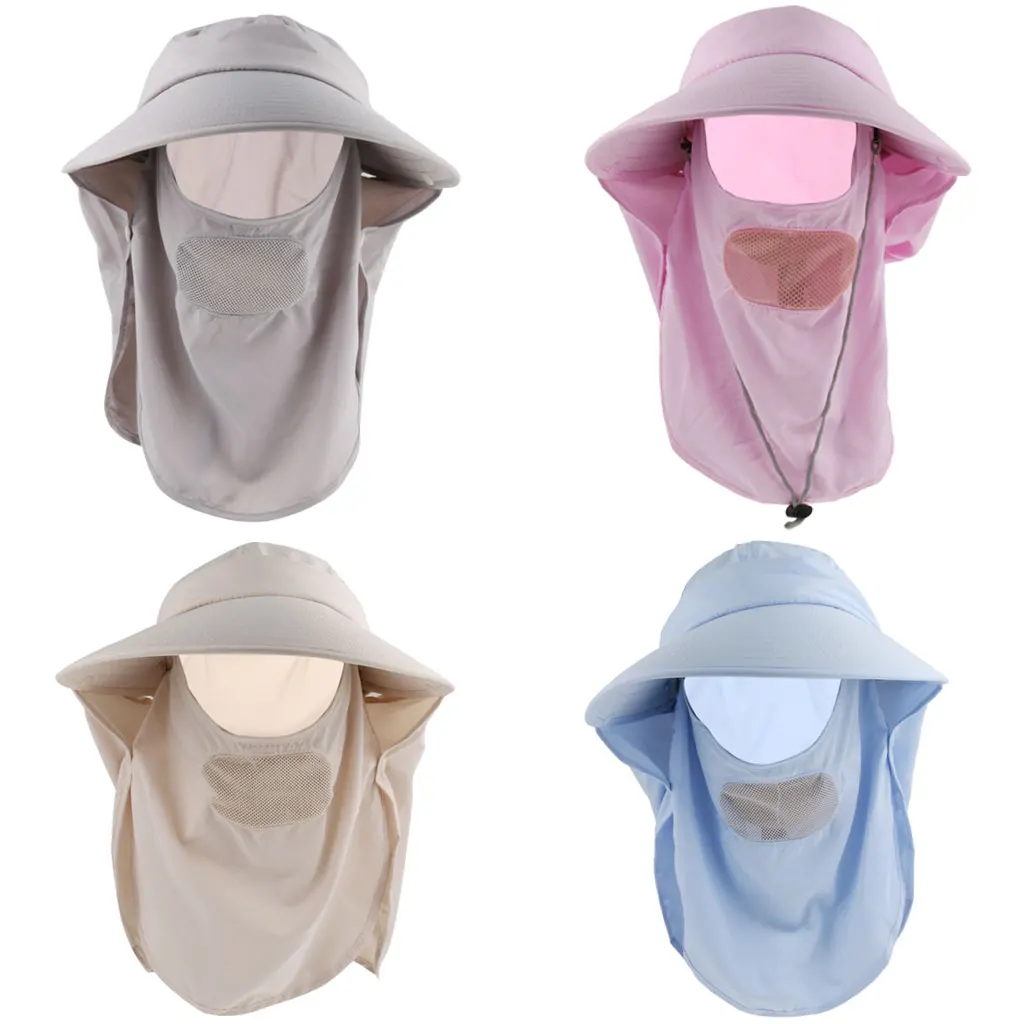 

Unisex Sun Floppy Hat Outdoor Anti-UV Hiking Visor Hat Cap Folding Beach Hat