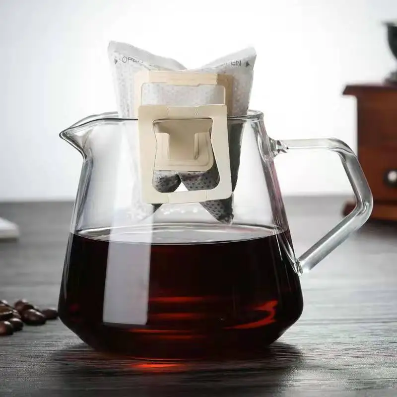 reusable cold brew coffee maker V60 glass espresso pot tea set filter kitchen accessories pots barista tools milk jug | Дом и сад