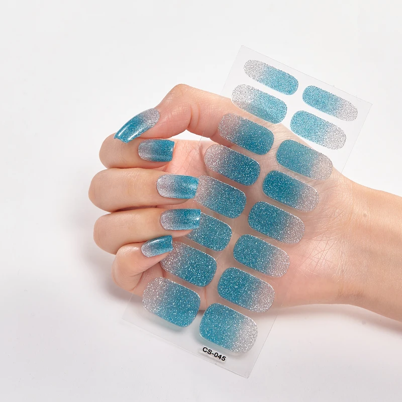 Наклейки для ногтей Full Beauty однотонные наклейки-лак | Красота и здоровье