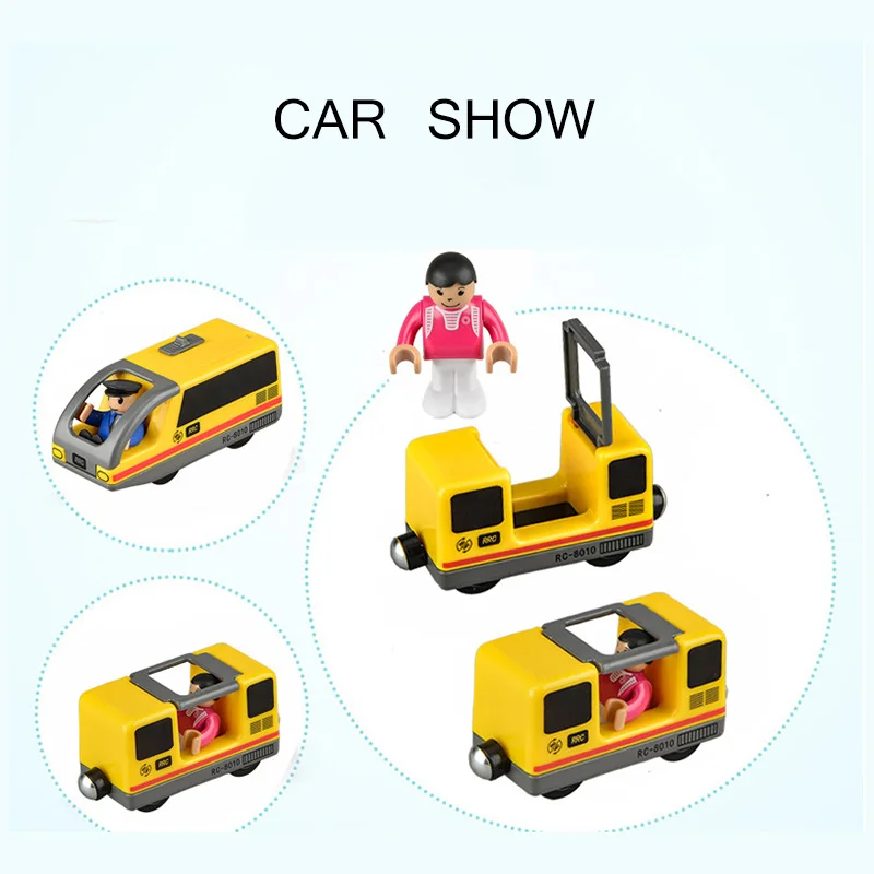 Электрическая Магнитная дорожка детские развивающие игрушки литые поезда треки