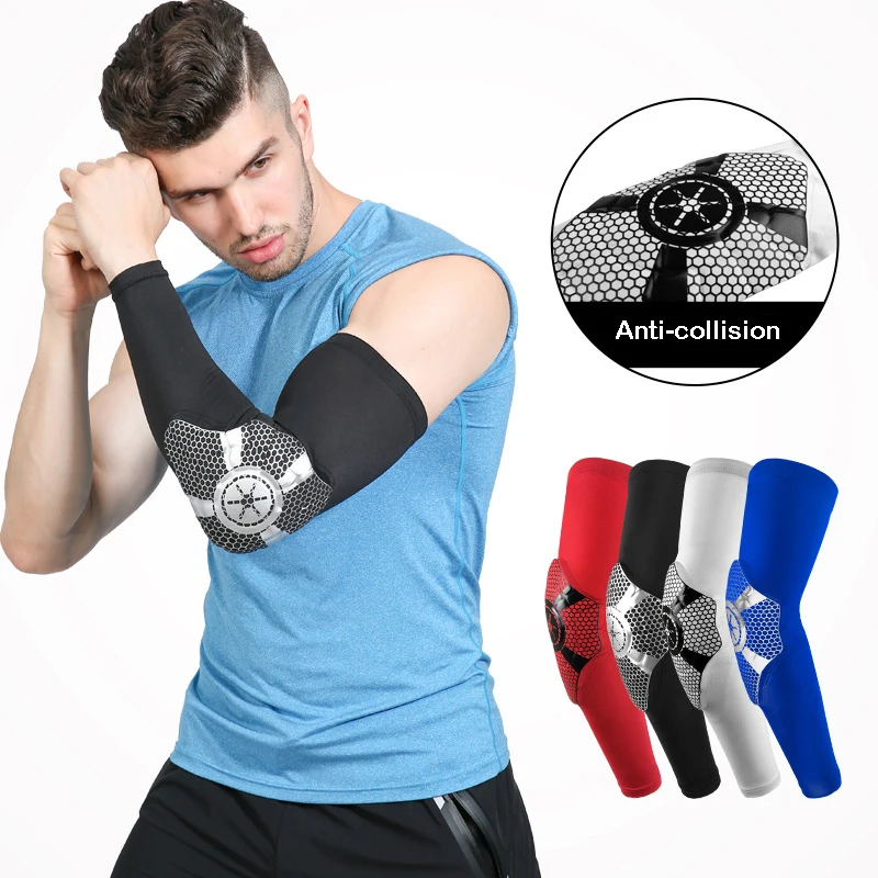 1 шт. Спортивные Защитные Налокотники рукав для волейбола баскетбола защита