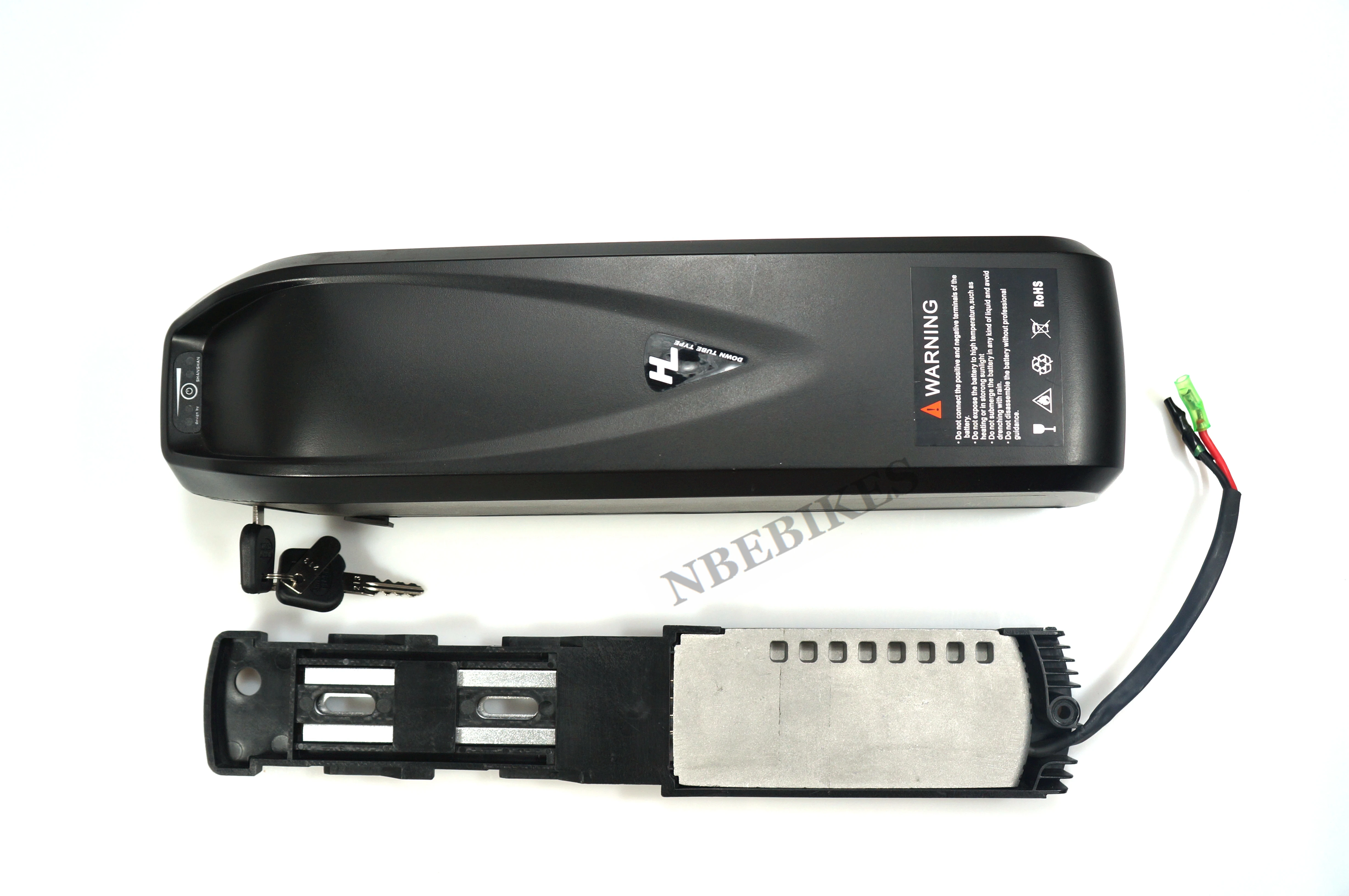 Литий-ионный аккумулятор 52 в 18650 Ач 48 13 ач с BMS и USB электронный велосипед