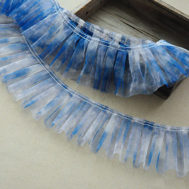 

1M Latest Lace Fabric Mesh Print Lace Trim Fabric Sewing Accessories 10cm Lace Ribbon Crafts Laces Clothes Dress dentelle ZA4