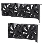 Универсальный кулер VGA, 80 мм, ультратихий шасси для настольного компьютера, графическая карта PCI, двойной вентилятор, партнер 8 см