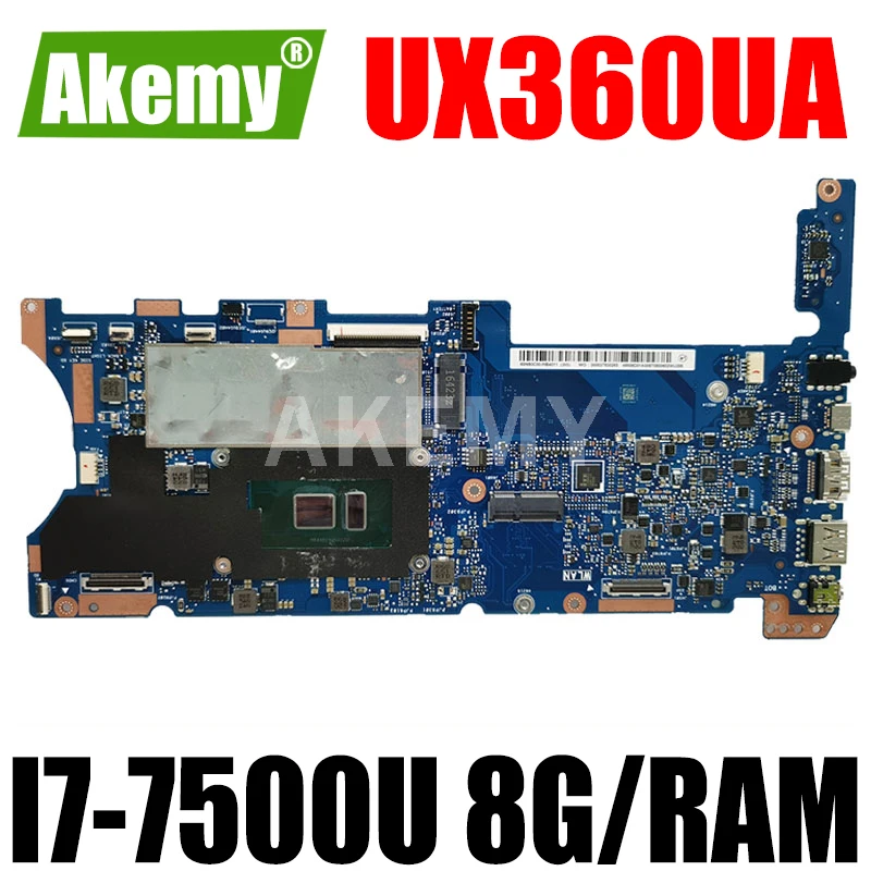 

UX360 for ASUS UX360U UX360UA UX360UAK laptop motherboard mainboard 100% test OK I7-7500U cpu 8G/RAM