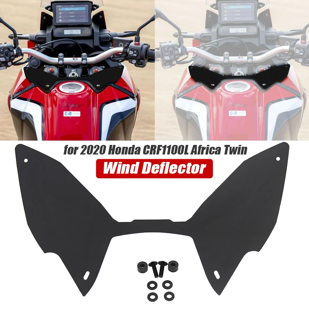 Per HONDA CRF 1100L CRF 1100 L Africa Twin CRF1100L 2020 2021 accessori moto forcella forcella deflettore deflettore deflettore vento