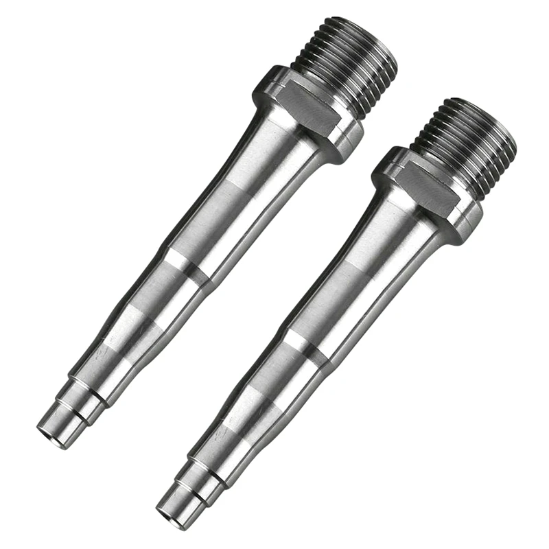 ABZB 2Pcs для велосипеда титановые педали шпиндели подходят SpeedPlay Zero X1 X2 и светильник
