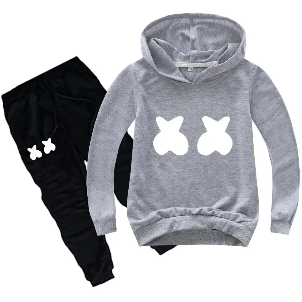 От 2 до 16 лет костюм со смайликом для девочек комплекты одежды весенне-Осенняя